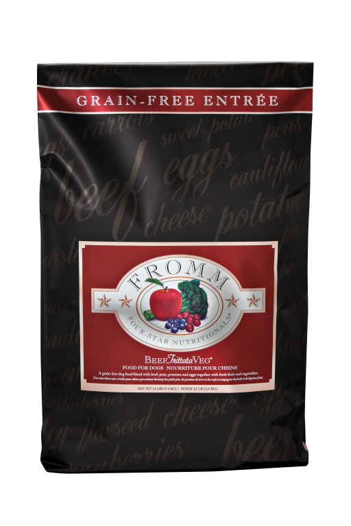 Fromm Four Star Nutritionals Beef Frittata Veg Food for Dogs