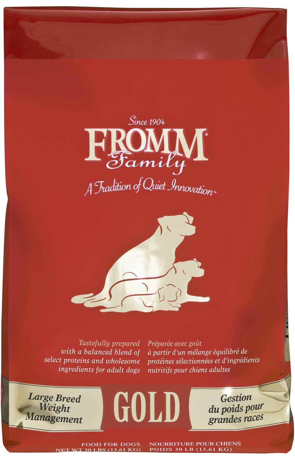 Fromm Family Large Breed Weight Management Gold Food for Dogs