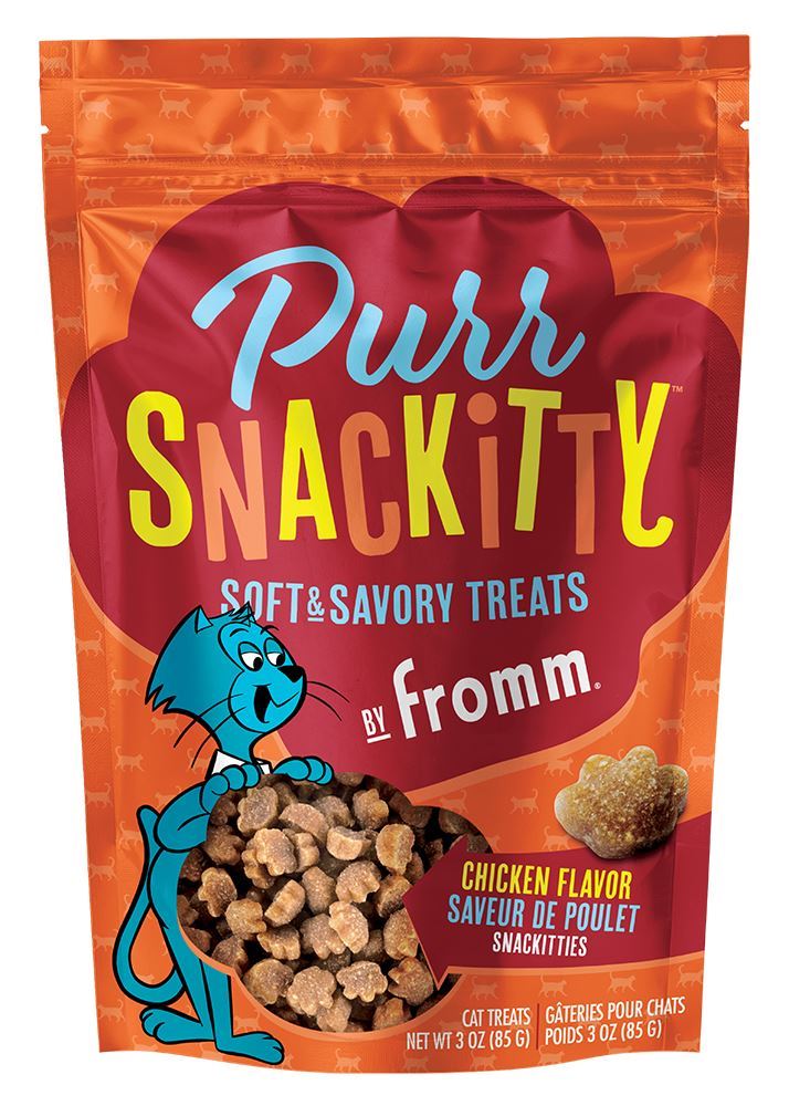 Fromm PurrSnackitty™ Soft & Savory Chicken Flavor Snackitties Cat Treats Fromm PurrSnackitty™ Soft & Savory Chicken Flavor Snackitties Cat Treats
