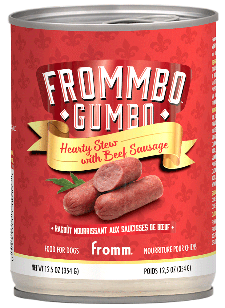 Fromm Frommbo™ Gumbo Hearty Stew with Pork Sausage Dog Food Fromm Frommbo™ Gumbo Hearty Stew with Pork Sausage Dog Food