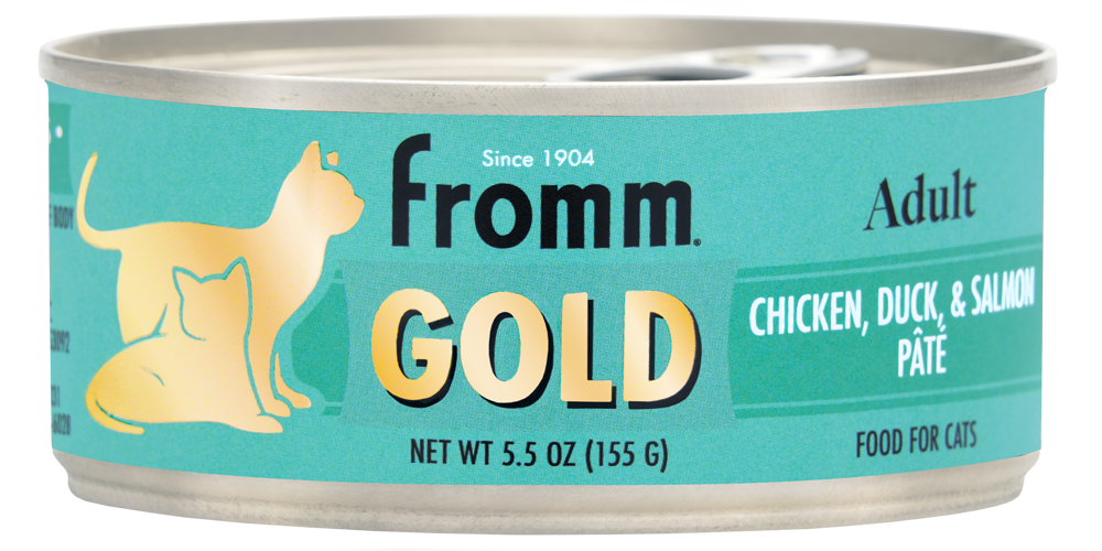 Fromm Adult Gold Chicken Duck and Salmon P t Cat Food