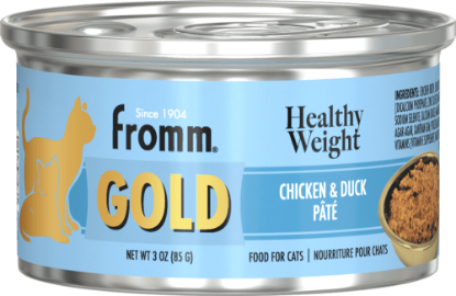 Healthy Weight Gold Chicken and Duck Pâté Cat Food 3 oz