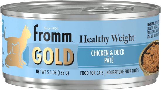 Healthy Weight Gold Chicken and Duck Pâté Cat Food 5.5 oz