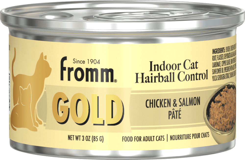 Fromm Gold Indoor Cat Chicken & Salmon Pâté Cat Food (3 oz)