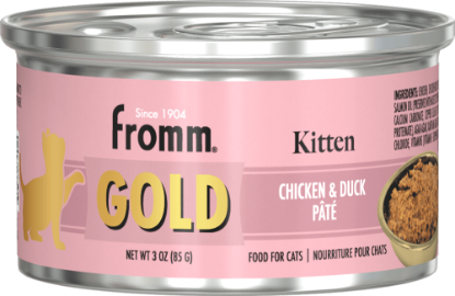 Kitten Gold Chicken and Duck Pâté Cat Food 3 oz