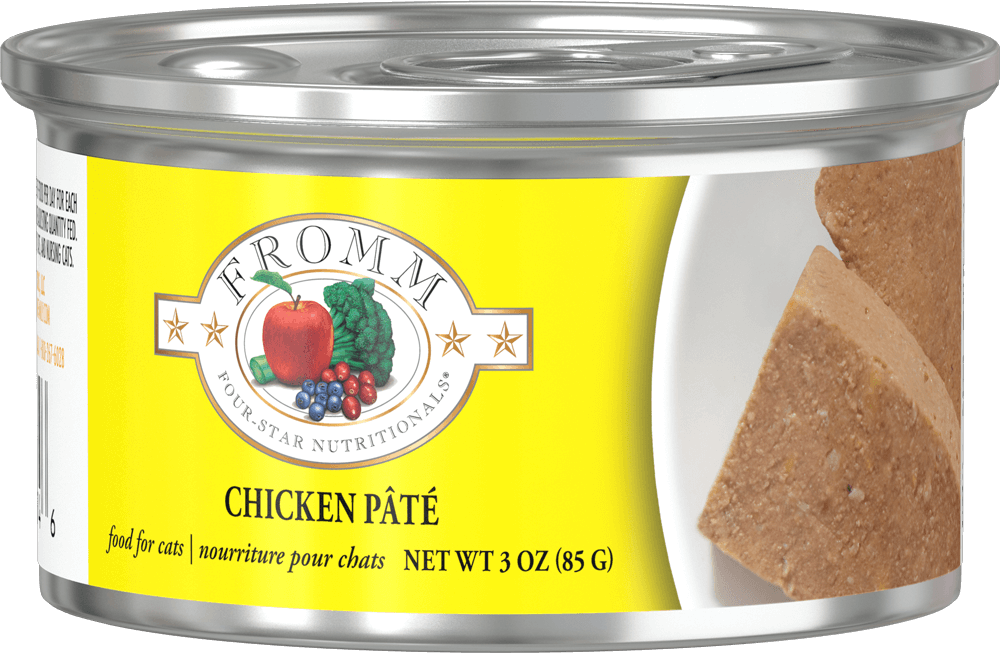 Four Star Nutritionals Chicken Pate Food for Cats GoFromm Fromm Pet Food Authorized Online Retailer