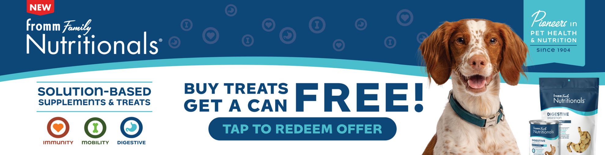 OFFER F3621 NEW! Nutritionals Free Can with Treat Purchase