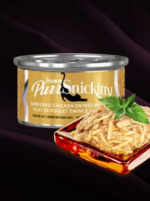 Picture of PurrSnickitty Shredded Chicken Entrée in Gelée Cat Food
