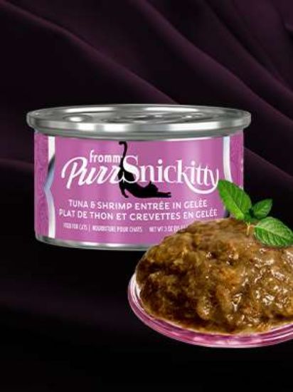 Picture of PurrSnickitty Tuna & Shrimp Entrée in Gelée Cat Food
