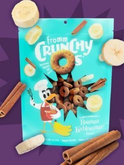 Fromm Crunchy Os® Banana Kablammas™ Flavor Dog Treats Recklessly Crunchy Dog Treats™
