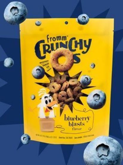 Fromm® Crunchy Os Blueberry Blasts Flavor Dog Treats Recklessly Crunchy Dog Treats™