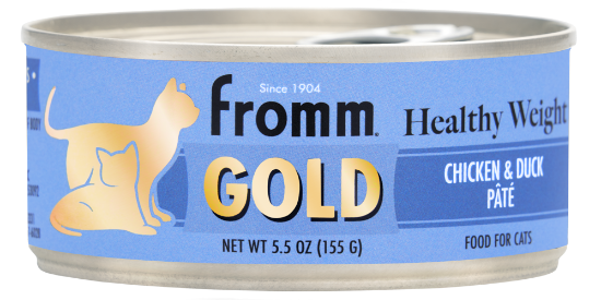 Healthy Weight Gold Chicken and Duck Pâté Cat Food 5.5 oz